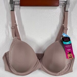 Maidenform T-Shirt Bra Convertible Straps SmartZone Cups Size 38C NWT